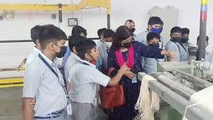 Read more about the article Education Trip  to Power Loom Factory