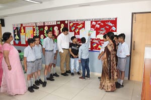 Read more about the article Birla Public School organised an Inter Class Pin Board Competition